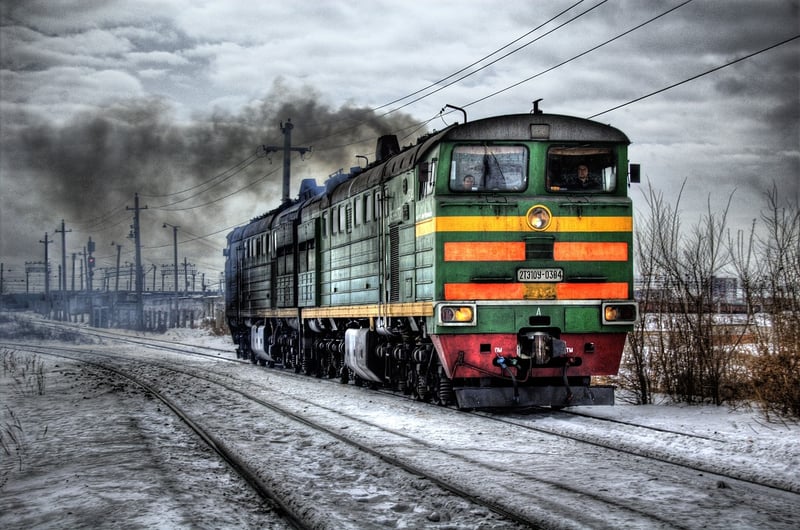Steam Engine Locomotive